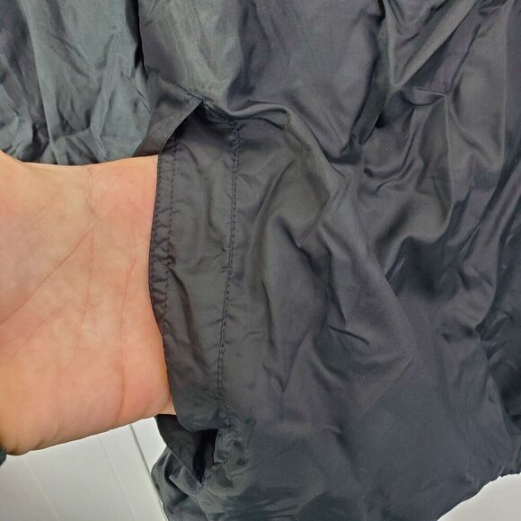 J Crew Jacket Mens M Windbreaker Oarsman Hooded Pullover Slick Vintage Nylon - Picture 14 of 14